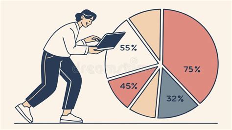 Statistical Data Handling Using Graphs Pie and Line 的图像结果