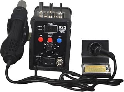 822 HOKI Original SMD Rework Station 700 Watt Soldering Station 50 Watt ...