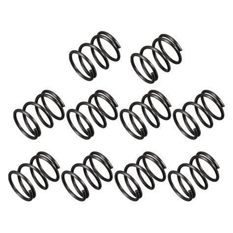 uxcell Compression Spring - 1.2mm Wire Dia, 13mm OD, 15mm Free Length ...