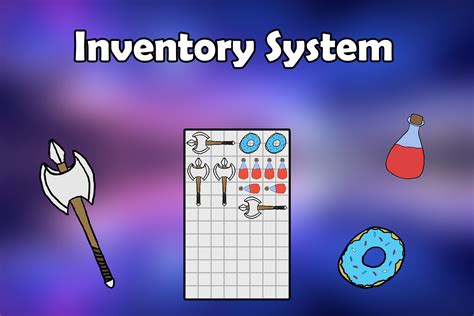 Unity RPG Inventory System 的图像结果