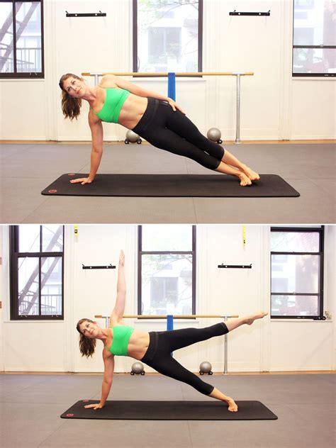 Pilates Workout Moves: Flat Abs Workout - Glamour