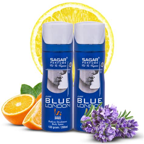 Just Blue London Deodorant 2 Pcs - 200ml – sagar Perfume
