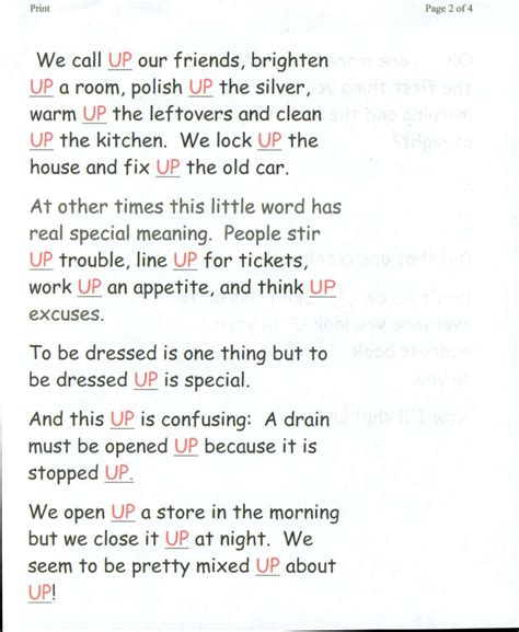 The Curious and Interesting Word - UP, with more meanings than any ...