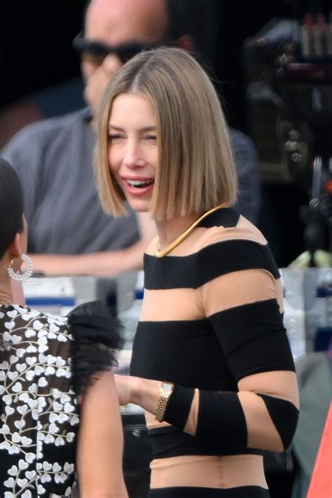 JESSICA BIEL on the Set of The Better Sister in Long Island in New York ...