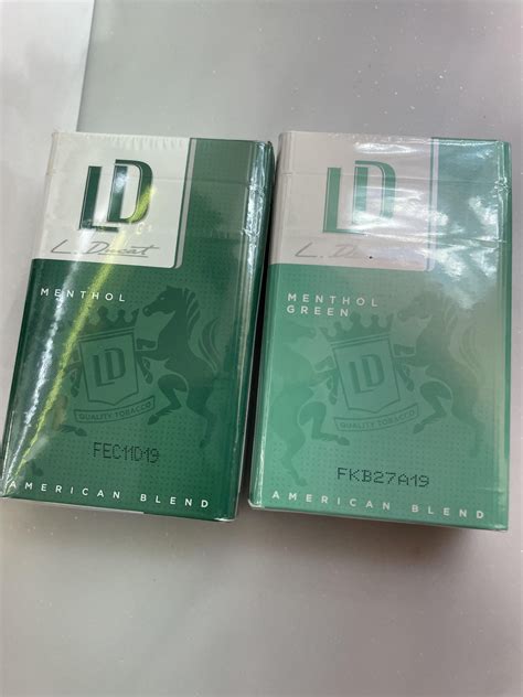 What is the difference between these two? LD Menthol vs Menthol Green ...