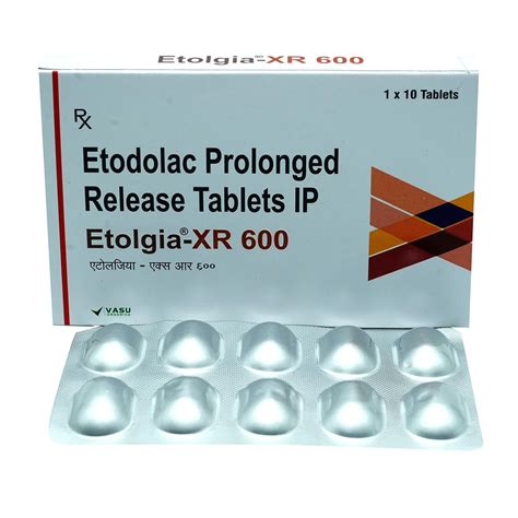 Etolgia-XR 600mg - Strip of 10 Tablets : Amazon.in: Health & Personal Care