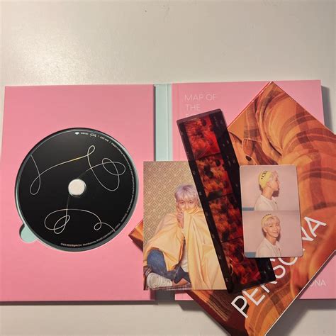 BTS Map of the Soul Persona CD album with poster and... - Depop