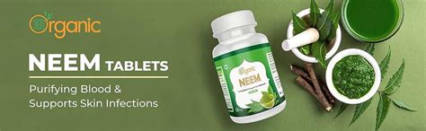 360 Degree Organic Neem Tablets 500 mg (60 Tablets)