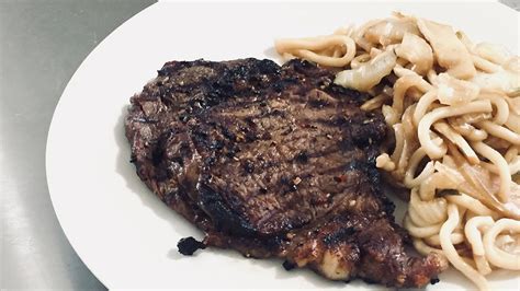 how to cook a medium well ribeye steak in a cast iron skillet