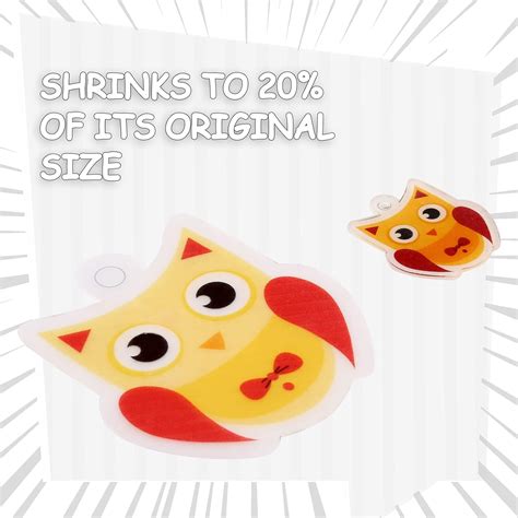 Buy Auihiay 8 Sheets Semitransparent Printable Shrink Plastic Shrink ...