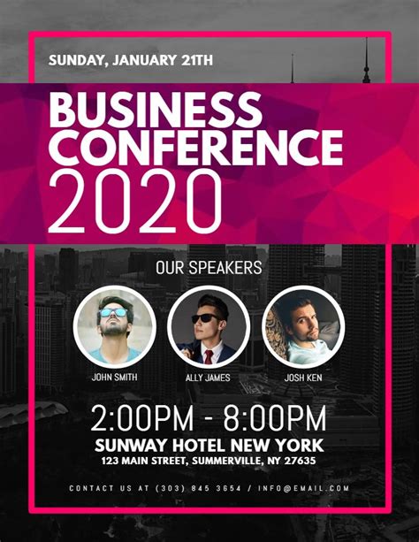 Busines Event Poster 的图像结果