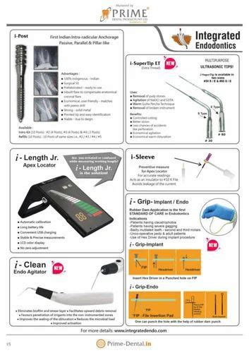 Integrated - i Post Metal Post Endodontics Trader - Wholesaler ...