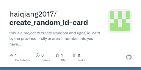 Image result for Random ID Generator Card