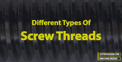 Image result for Machine Screw Thread Types