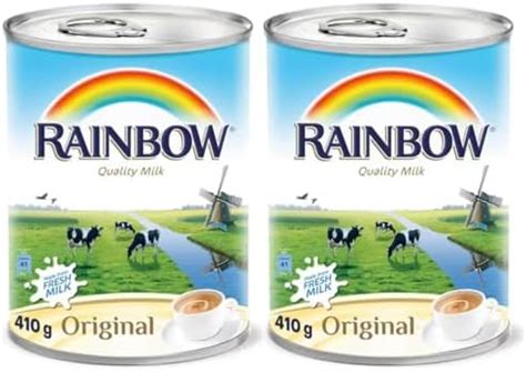 Rainbows Evaporated Milk Vitamin D, Pack of 2x410g (Imported UAE ...
