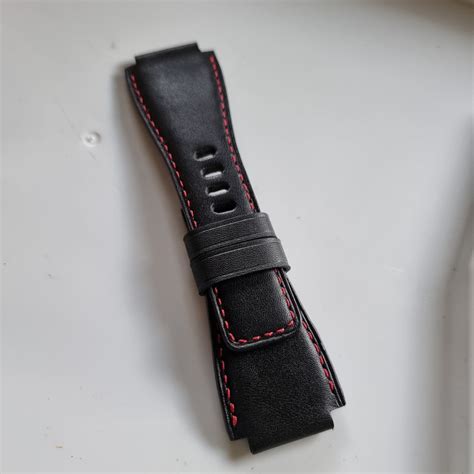 Handmade leather strap for Bell & Ross - Indianleathercraft