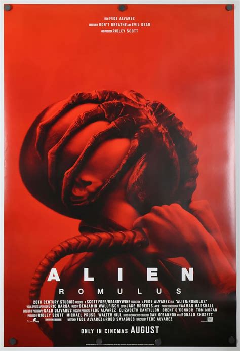 MOVIEPOSTERS4U ALIEN ROMULUS MOVIE POSTER 2 Sided ORIGINAL 27x40 India ...