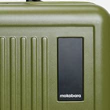 MOKOBARA Polycarbonate The Transit Double Spinner Suitcase Luggage Poly ...