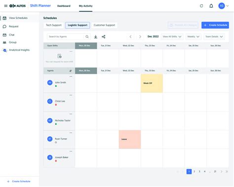 Shift Planner UX Case Study – ANKUSH KALE