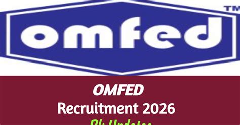 OMFED Recruitment 2026 | Apply all Graduates| Rk Updates