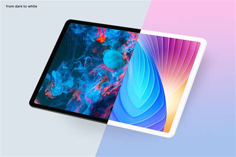 Tablet Dimensions Mockup on Behance