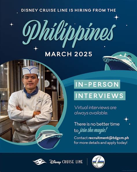 Shipboard Jobs and Careers at Disney Cruise Line | Disney Cruise Line ...