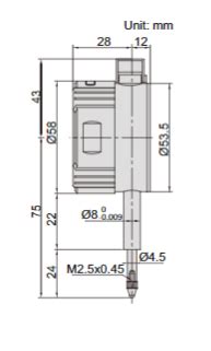 Digital Dial Indicators With Lifting Lever - 2109