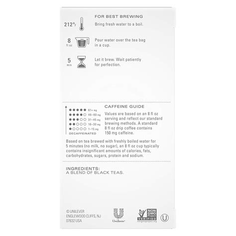 Tazo Awake English Breakfast – Bolsas de té para un té tradicional ...