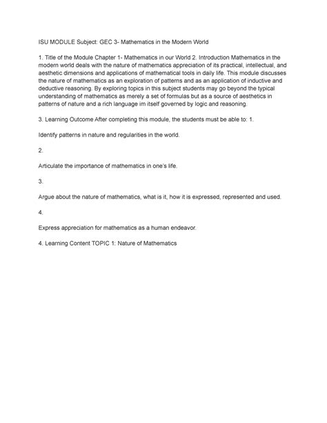 Image result for GEC Math Lesson 2021