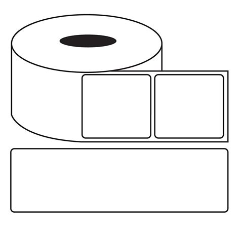 NPLABEL Premium 100X150 MM, 1Up Across, 1 inch Core Thermal Transfer ...