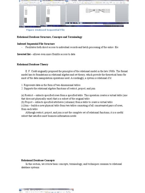 Image result for Relational Database Structure