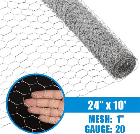 Buy Fencer Wire Poultry Netting Fence, 20 Gauge Galvanized Hexagonal ...