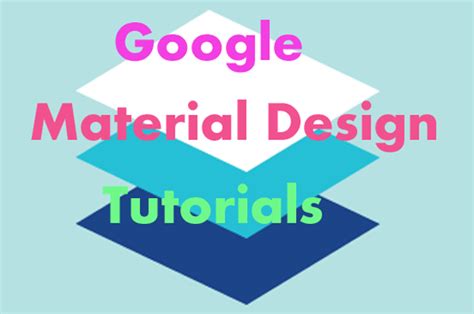 Material Design Beginner Tutorials 的图像结果