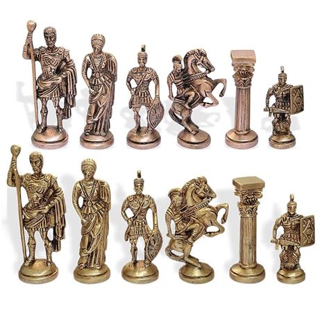 Buy Indian Brass Chess Pieces Set Online at Low Prices in India - Amazon.in