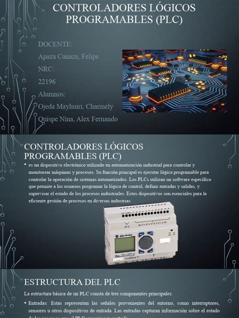 Image result for Controlador lógico programable PLC Hardware Components