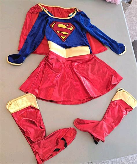 Supergirl Costume Toddler 1-2 Halloween Costume DC Co… - Gem