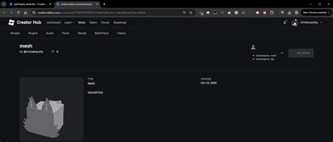 How to Get MeshID Roblox 的图像结果
