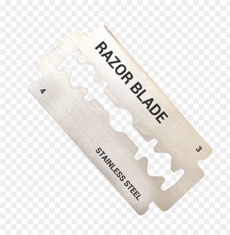 Sharp utility razor blade PNG | TOPpng