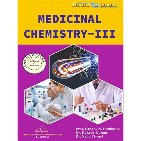 Medicinal Chemistry-3 Book B.Pharm 6th Sem -Thakur Publication