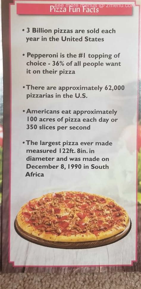 Image result for Village Pizza Menu