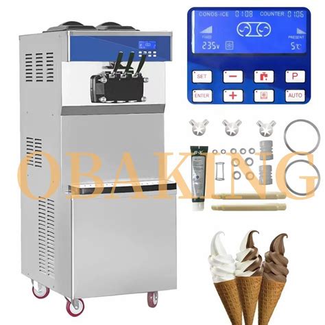 Quality Gelato Hard Serve Ice Cream Machine for Sweets Bakery CE - Ice ...