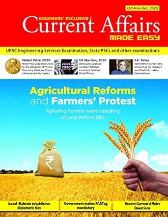 Current Affairs MADE EASY- Oct-Nov-Dec-2020 eBook : Board, MADE EASY ...