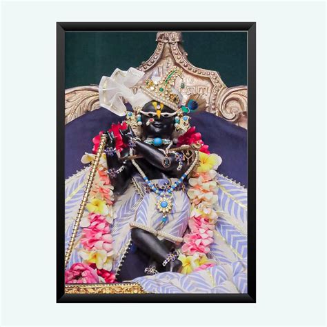 NOKKES Radha Raman ji Vrindavan Radha Raman Thakur Ji Black Photo ...