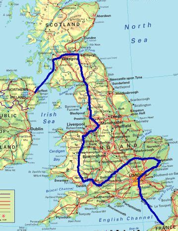 Route 2005 in Great Britain | World Harmony Run
