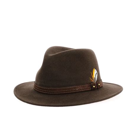 Hugo De Chasse Brown Felt Hat Made in France - buy hat Reference: 1285 ...