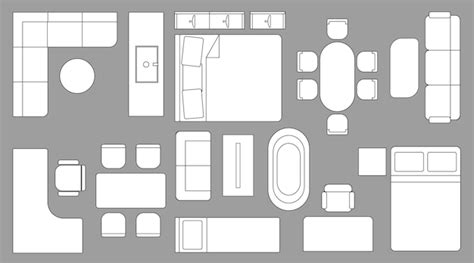 Page 5 | Authentic sofa set top view Vectors - Download Free High ...