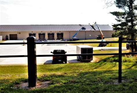 New shipping, receiving, mail freight facility construction continues ...