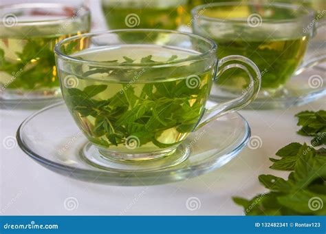 Healthy Organic Fresh Herbs Tea : Spearmint, Lemon Verbena and Sage ...