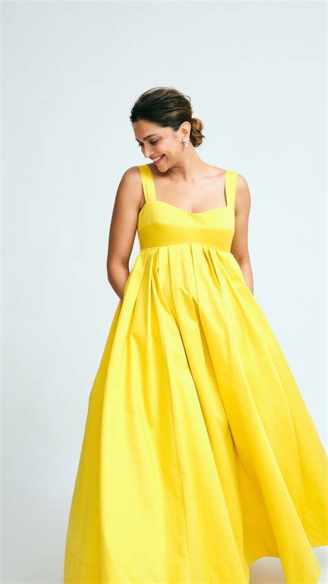 Mother-to-be Deepika Padukone is ray of sunshine in bright yellow dress ...