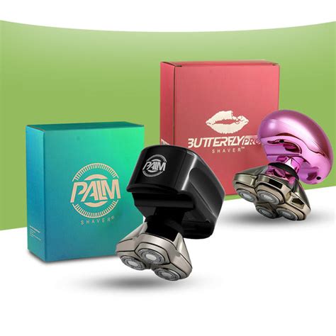 Palm Shaver & Butterfly Kiss women’s shaver | Grooming combo for coupl